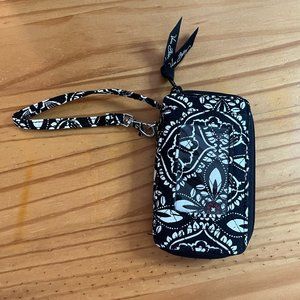 Vera Bradley Wristlet  Black and White